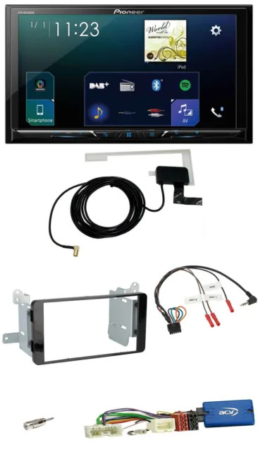 Pioneer 2DIN DAB USB Lenkrad Bluetooth Autoradio für Mitsubishi L200 06-15