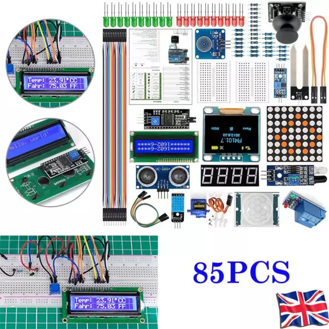 DIY Component Starter Basic Kit for Arduino W/ UNO R3 Nano V3 0 2560 Mega 328