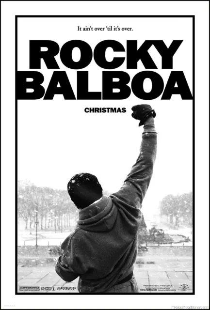 UNFRAMED Rocky Balboa Movie Poster Prints Canvas Print Decor