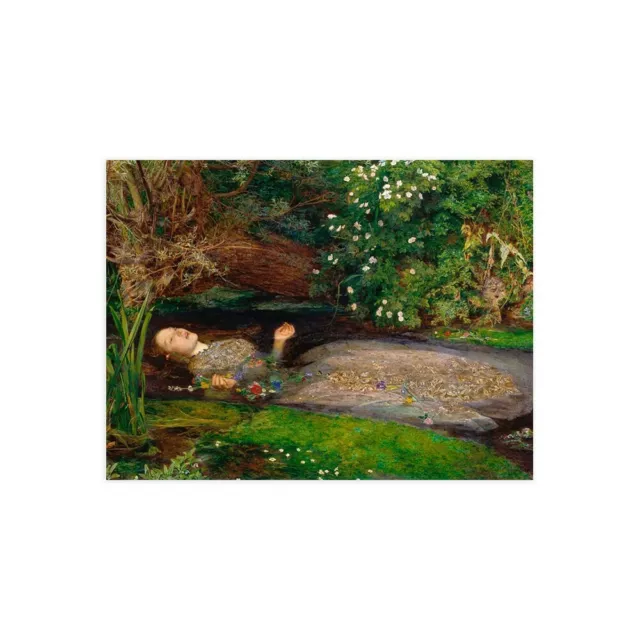 Stampa su Tela su Carta Poster o Quadro John Everett Millais Ophelia