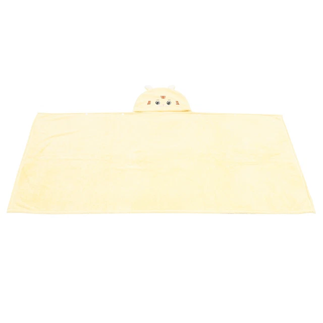 Asciugamano con cappuccio per bambini accappatoio per animali bambino asciugamano da bagno con borsa da bagno