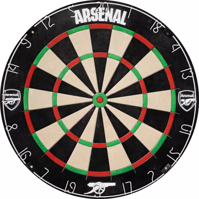 Arsenal Football Club Crest Dartboard Official Licensed The Gunners Mono Crest