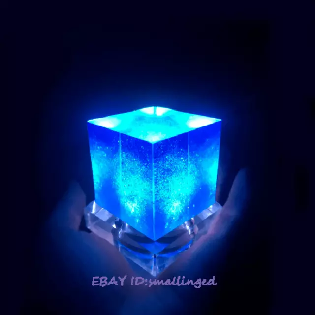 Avengers Tesseract Cube 5cm Scale Marvel Infinity War Thanos Led Cosplay Props