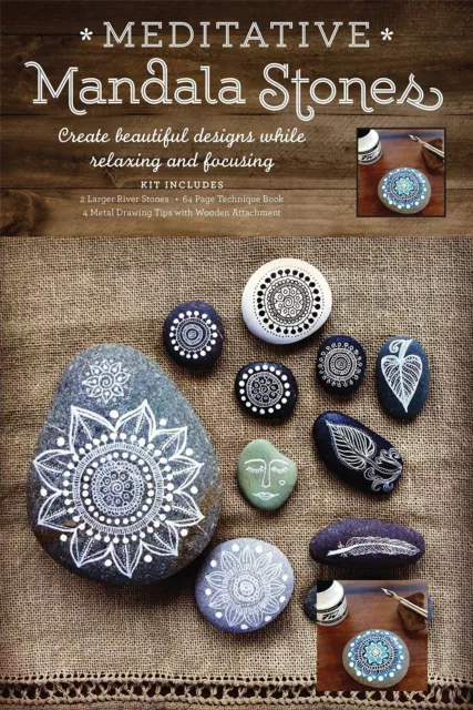 Meditative Mandala Stones: Cre by Mercedes Trujillo Ar, Very Good