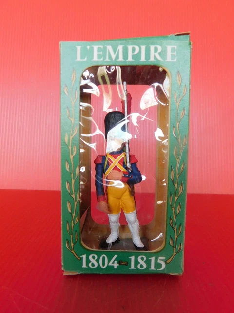 Soldat Starlux 1/32 - Gendarme D'élite à Cheval Trompette - Premier Empire - Boîte D'origine