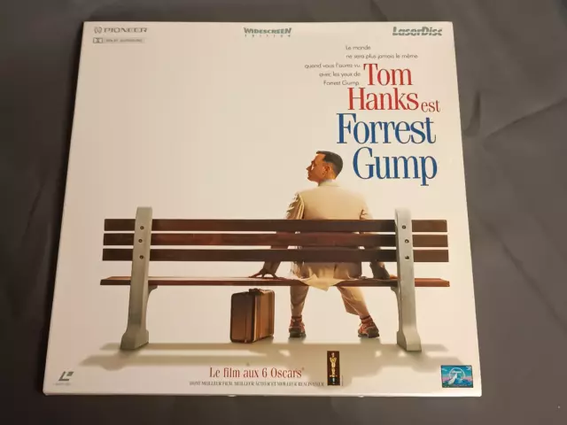 TOM Hanks Forrest GUMP Laser disc CDV vintage LD double disques