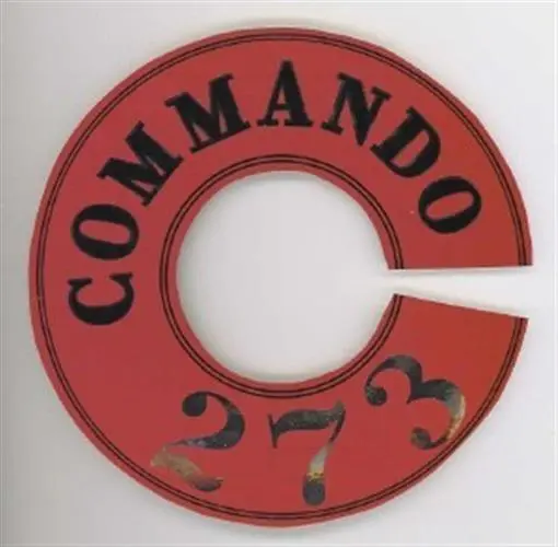 MOPAR 1964, 1965, 1966 & 1967 Valiant & Barracuda Commando 273 Air Cleaner Decal