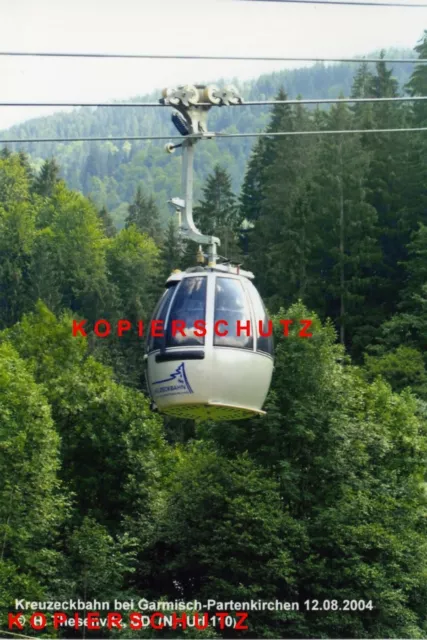 Seilbahn Kabinenbahn Kreuzeckbahn bei Garmisch-Partenkirchen 2004 (*4722)