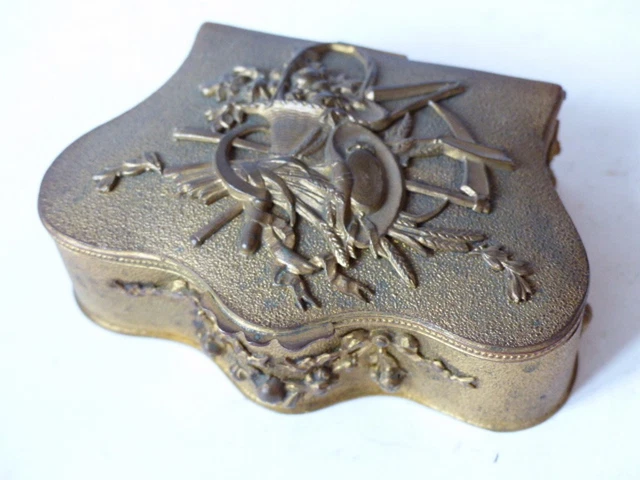 Boîte à Bijoux Ancienne En Argent Sterling 925 - Signée Mida’s - Italie