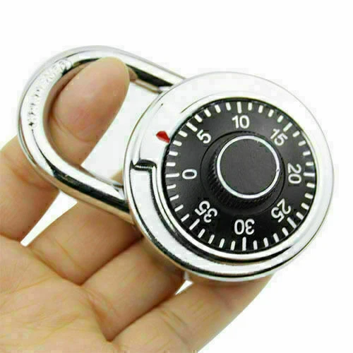 Lucchetto password combinazione 3 quadranti per dormitorio porta palestra armadietto codice di sicurezza