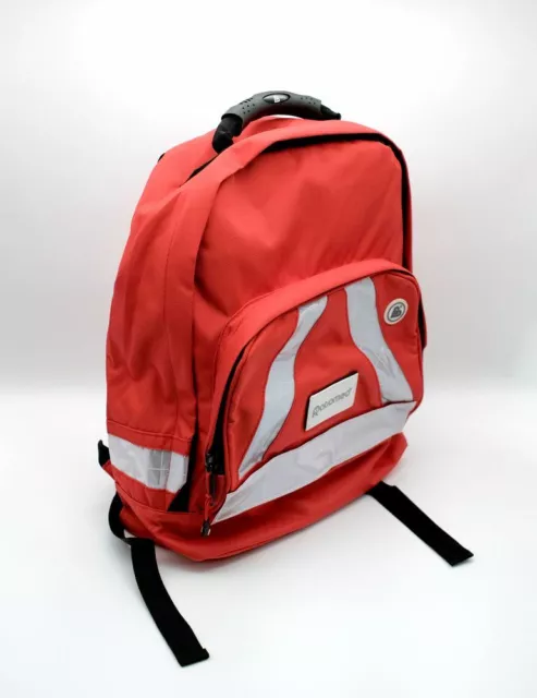 Erste Hilfe Notfall Rucksack, Notfallrucksack ''WasserStopp''  leer, rot, klein