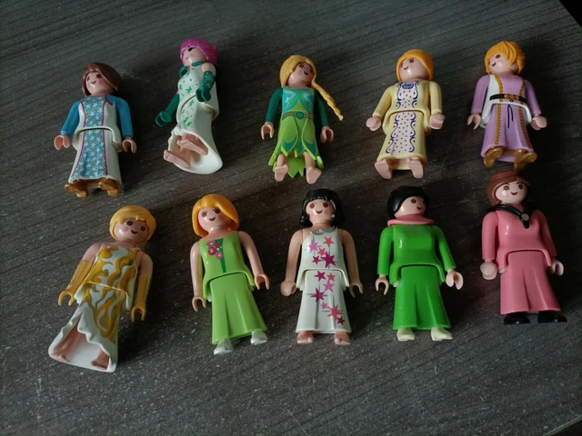 Lot De 30 Personnages Playmobil Vintage - Hommes Et Femmes - Collection