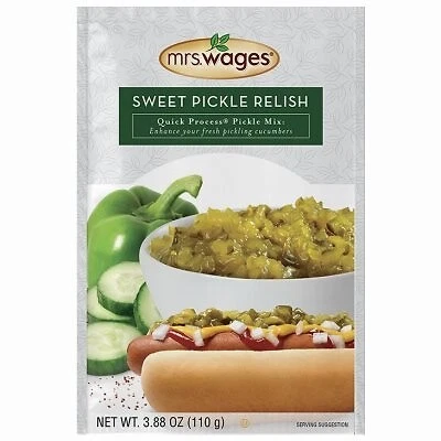 Sweet Pickle Relish Miscela stagionale, 3,9 once. -W660-J4425