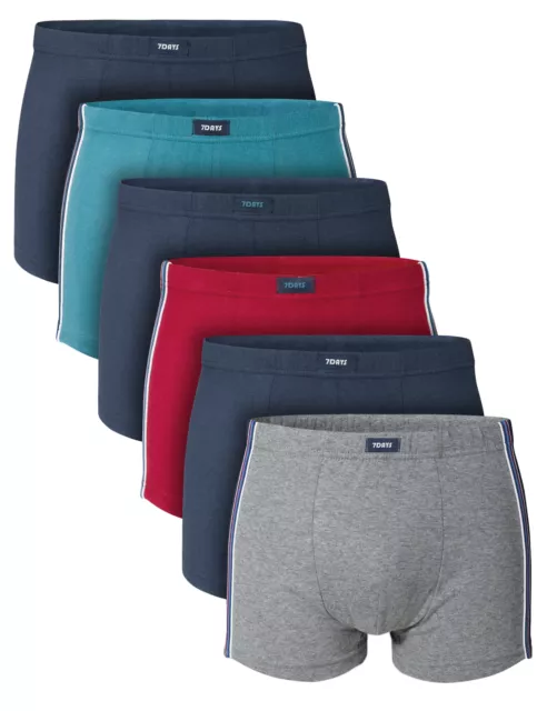 Herren Retro Boxershort 6er oder 12er Pack aus Baumwolle mit Elasthan