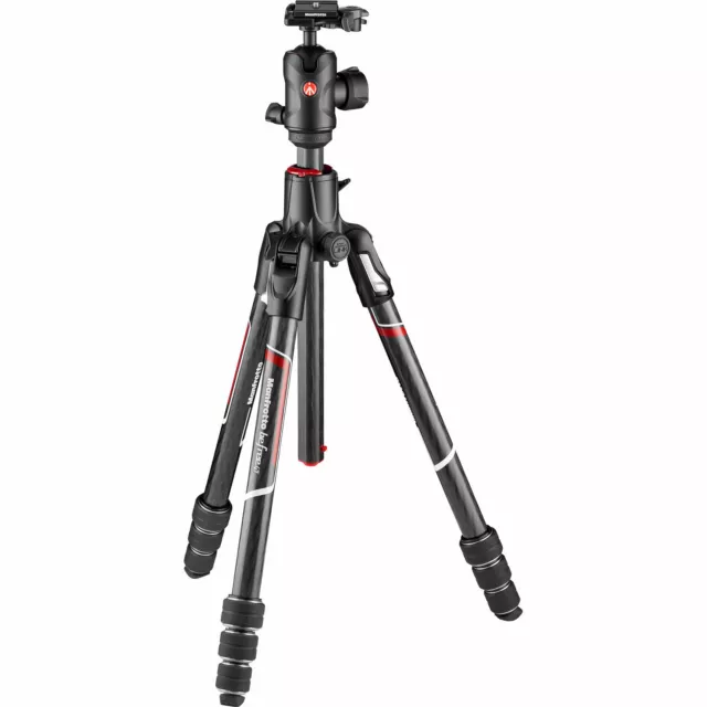 Manfrotto Befree GT XPRO MKBFRC4GTXP-BH Travel Carbon Tripod with 496 Ball Head