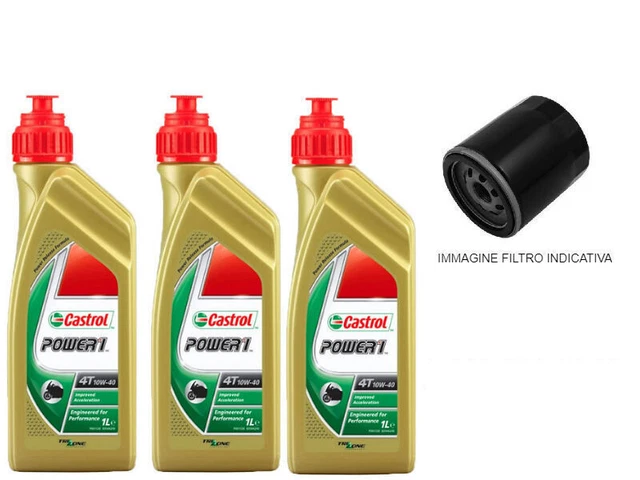 Kit/Tagliando Honda Sh/125 2009 2012 Olio Castrol Candela Cinghia - Foto 7