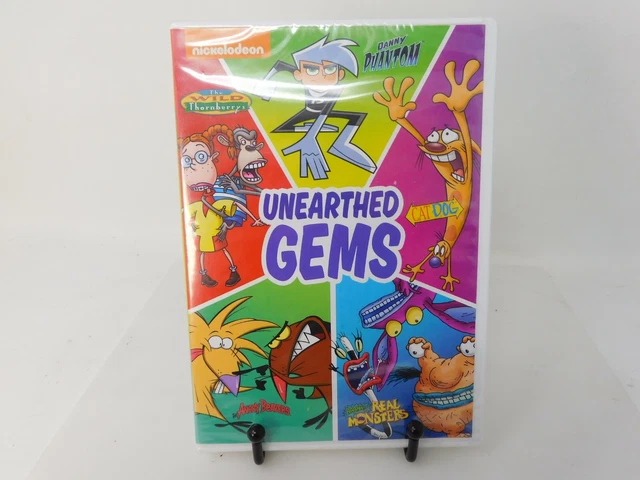 Nickelodeon Unearthed Gems DVD - Sealed Danny Phantom, The Angry Beavers, Catdog