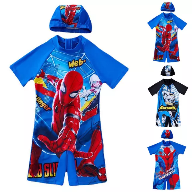 Costume da bagno solare bambini Marvel One Piece costume da bagno costume da bagno.