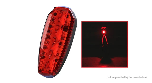 LUXOR Feu Rouge Arrière de Vélo Vintage TBE