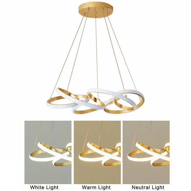Modern Nordic Hanging Lamp Chandelier Home Pendant Art Ceiling Light Fixture 78W