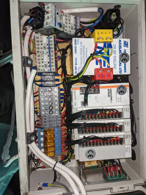 Sprecher & Schuh Sestep 290, 2x IDD-22, ODR-21 Controller box relays kill switch