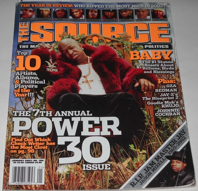 Power Source Magazine SOURCE MAGAZINE NO 160 January 2003 The 7th Annual Power 30 Issue Jam ...