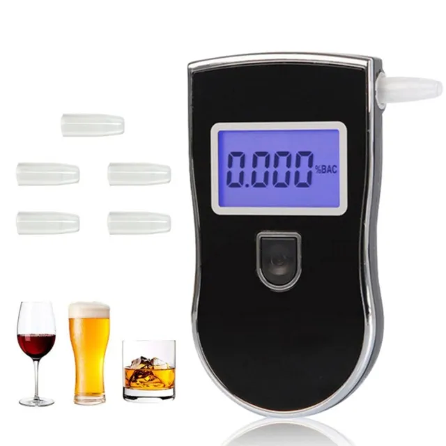 Safe Drive Breath Alcohol Detector Breathalyzer AT818 Alcohol Tester Wine Test