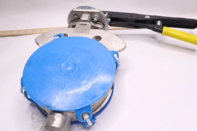 FNW Ductile Iron Lug Style Butterfly Valve Class 150 4' Pipe FNWHPA1WSTLP