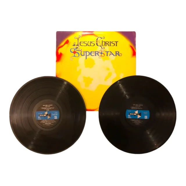 JESUS CHRIST SUPERSTAR - A Rock Opera - Double LP Vinyl Record 1970s Vintage