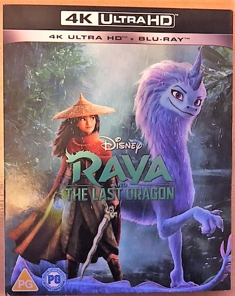 DISNEY RAYA AND the last dragon (4K UHD + Blu-ray) including slipcase ...