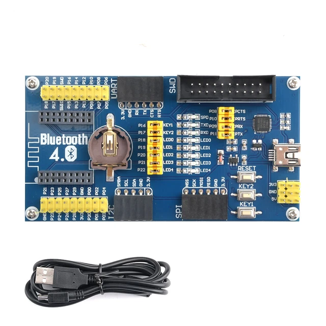 BLE400 Mother Board for nRF51822 BLE4.0 Bluetooth 2.4G Wireless Module Expansion