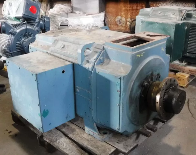 125 HP DC Reliance Electric Motor, 300 RPM, B588ATZ Frame, DPFV, 500 V