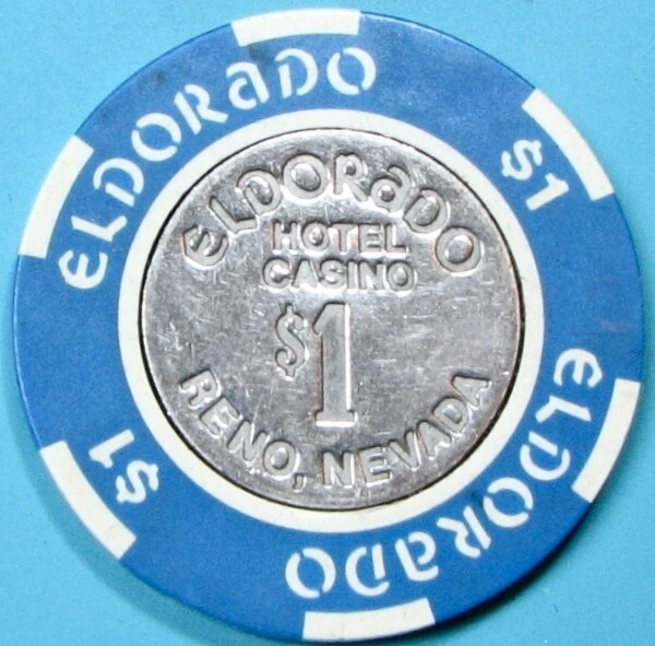 $1 Casino Chip. Eldorado, Reno, NV. Y67.