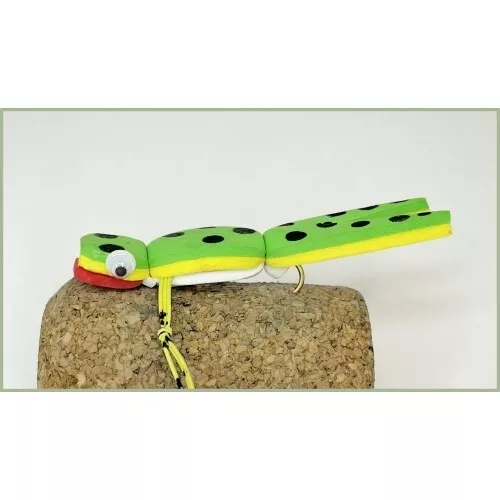 Foam Frog flies Trout or Carp Flies 4 Foam Frog Imitation, Size 10, frog bug