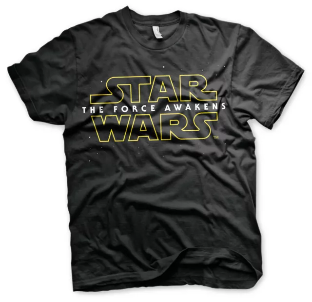 Star Wars Force Se Réveille T-Shirt Coton sous Licence Officielle