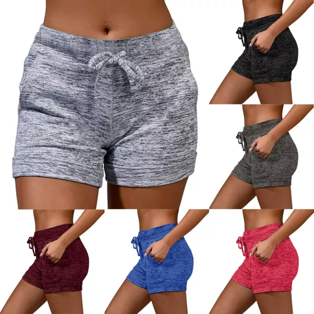 Women Sports Yoga Shorts Push Up Ruched Gym Workout Fitness Casual Hot Pants