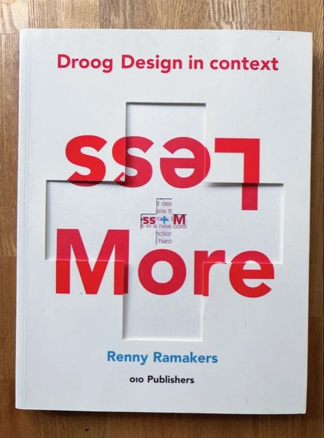 アート・デザイン・音楽 Droog Design Less + More Renny Ramakers DROOG DESIGN LESS + More Renny Ramakers Art Architecture Book From