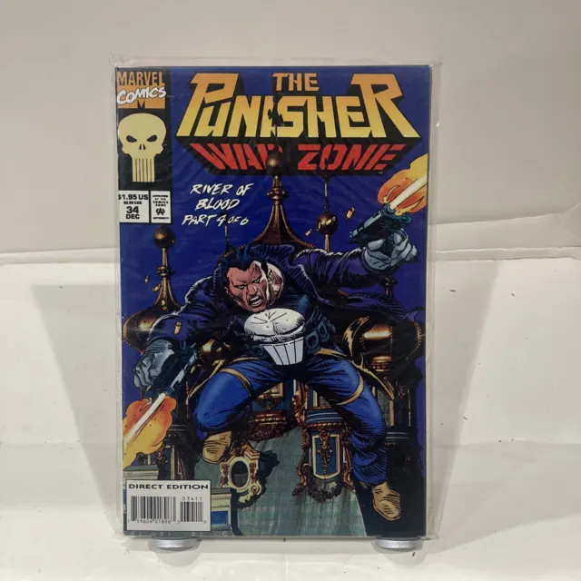 Punisher War Zone #34 (1994) Marvel Comics
