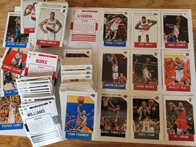 2015-16 Panini Hoops NBA Base & RC Cartes (Core & Rookie cards) 1 à 300 au choix