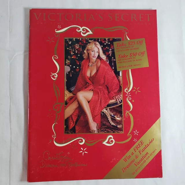VICTORIA'S SECRET CATALOG Christmas Dreams and Fantasies 1995 Elaine