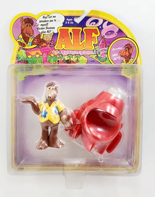 ALF Gordon Shumway with His Warp I Vintage 1987 Coleco NEW Collectible Figure !!