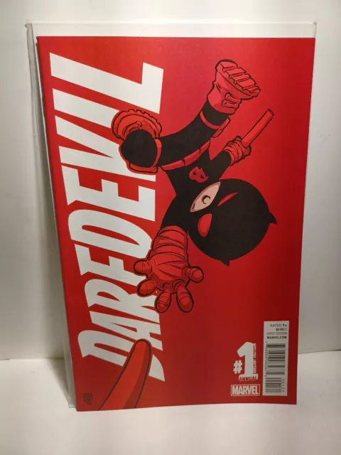 Marvel Comics DAREDEVIL (2016) ANNUAL #1 SKOTTIE YOUNG Variant Cover