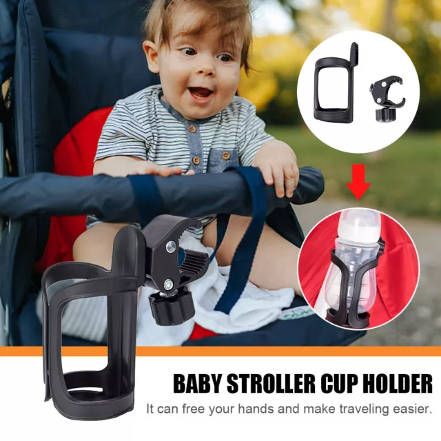 Stroller Cup Holder Drink Holder for Stroller Wheelchair Walker Scooter 3