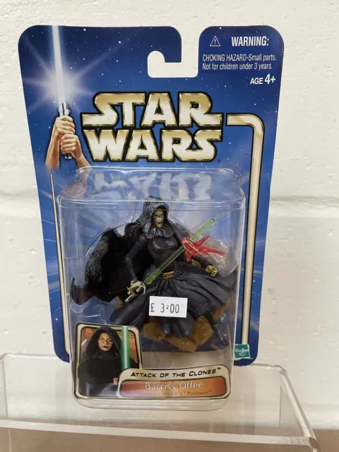 Star Wars Attack Of The Clones Barriss Offee Collection 2 Action Figure