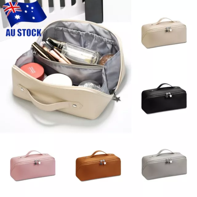 Women Large Capacity Travel Toiletry Bag Makeup Case Storage Pouch Cosmetic Bags