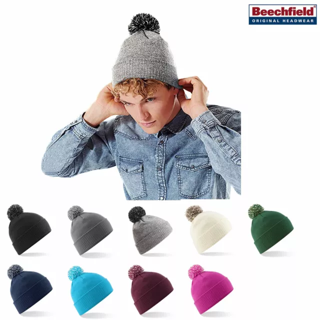 Cappello Invernale Uomo Donna Con Pon Pon Cuffia Anti Freddo Vento Neve Pompom