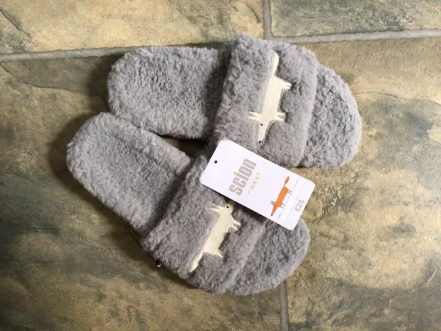 Next fox online slippers