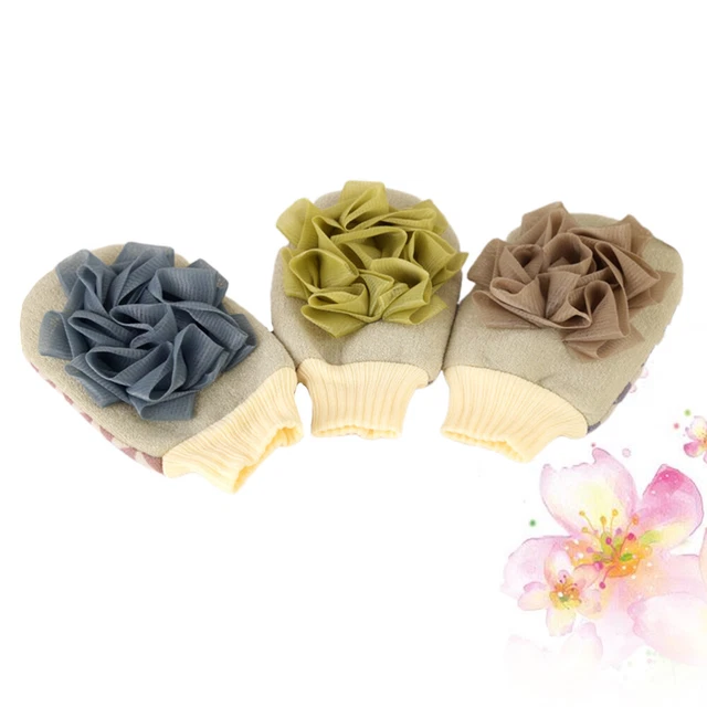 3 un. exfoliantes baño baño ducha baño esponjas exfoliantes exfoliantes corporales para hombre