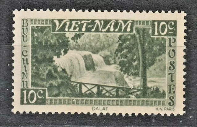 VIETNAM VIETNAM Br. 1951 ** MNH SC # 01 10c Briefmarke, Bongour Falls, Dalat.