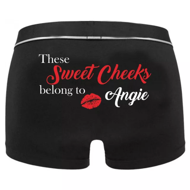 These Sweet Cheeks Personalised Photo Boxers- Funny Joke